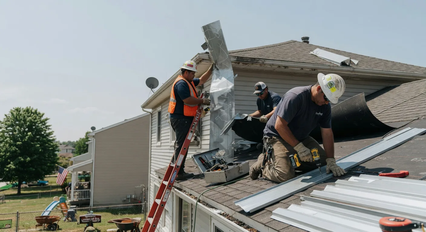 Metal Roofing Installation in Niota, IL near me